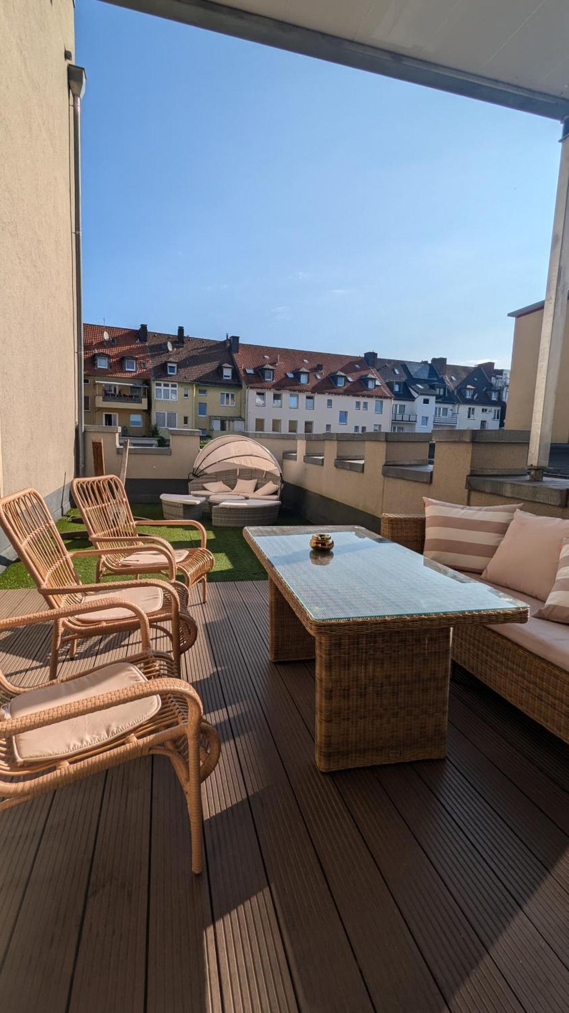 Imposante Whg - Zentral - Dachterrasse - Parken - Aufzug Хаген Экстерьер фото